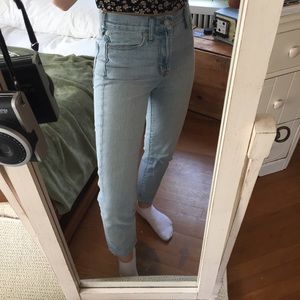 Madewell Perfect Summer Jean fitzgerald light wash
